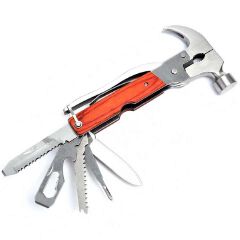 10 in 1 Portable Multi-Functional Claw Hammer Tool for Camping