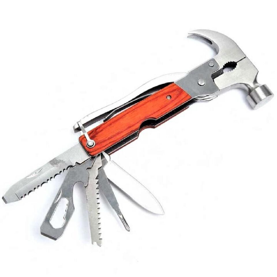 10 in 1 Portable Multi-Functional Claw Hammer Tool for Camping