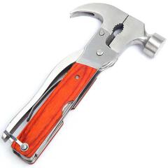 10 in 1 Portable Multi-Functional Claw Hammer Tool for Camping