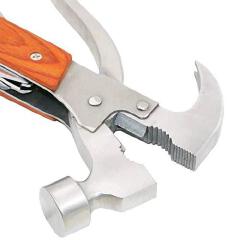 10 in 1 Portable Multi-Functional Claw Hammer Tool for Camping