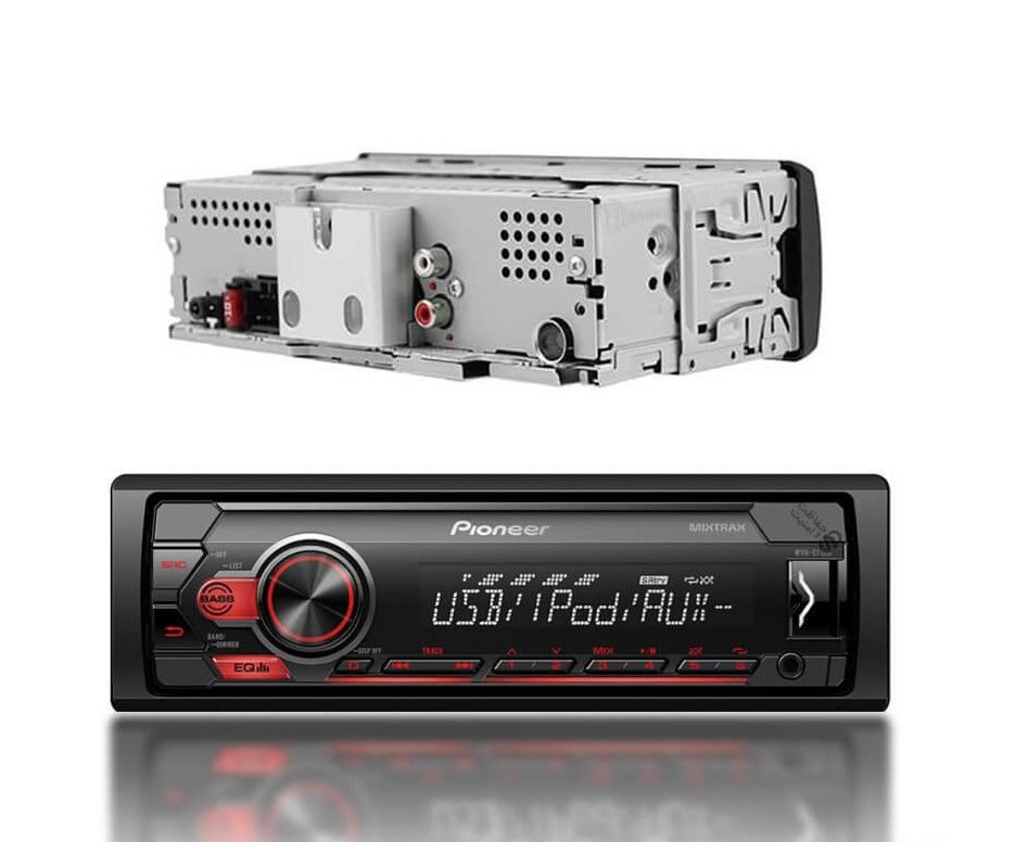 MVH-S125UI Single DIN Stereo Car Radio Receiver USB MP3 AM/FM Android Compatible