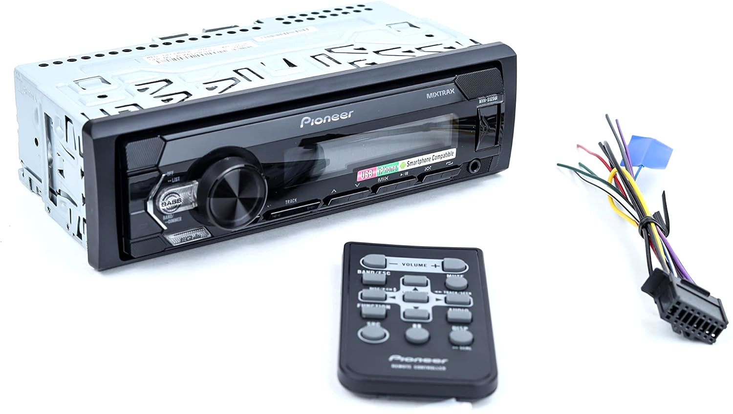 MVH-S125UI Single DIN Stereo Car Radio Receiver USB MP3 AM/FM Android Compatible