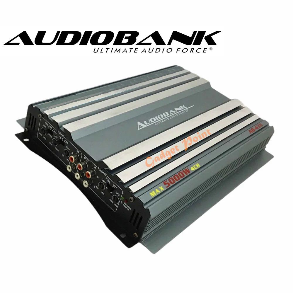 Audibank 4-Channel Amplifier Booster 5000W AB-43N Tango Series