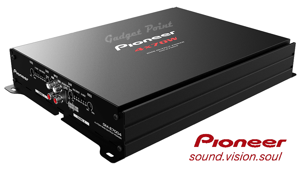 Pioneer 4Channel 1000 Watts Max Bridgeable Amp 4/3/2CH