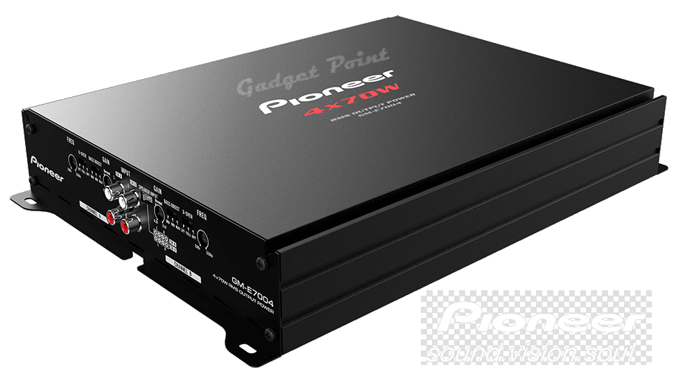 Pioneer 4Channel 1000 Watts Max Bridgeable Amp 4/3/2CH