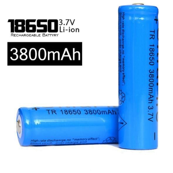 Li-ion 18650 Rechargeable Battery 3800mAh 3.7V