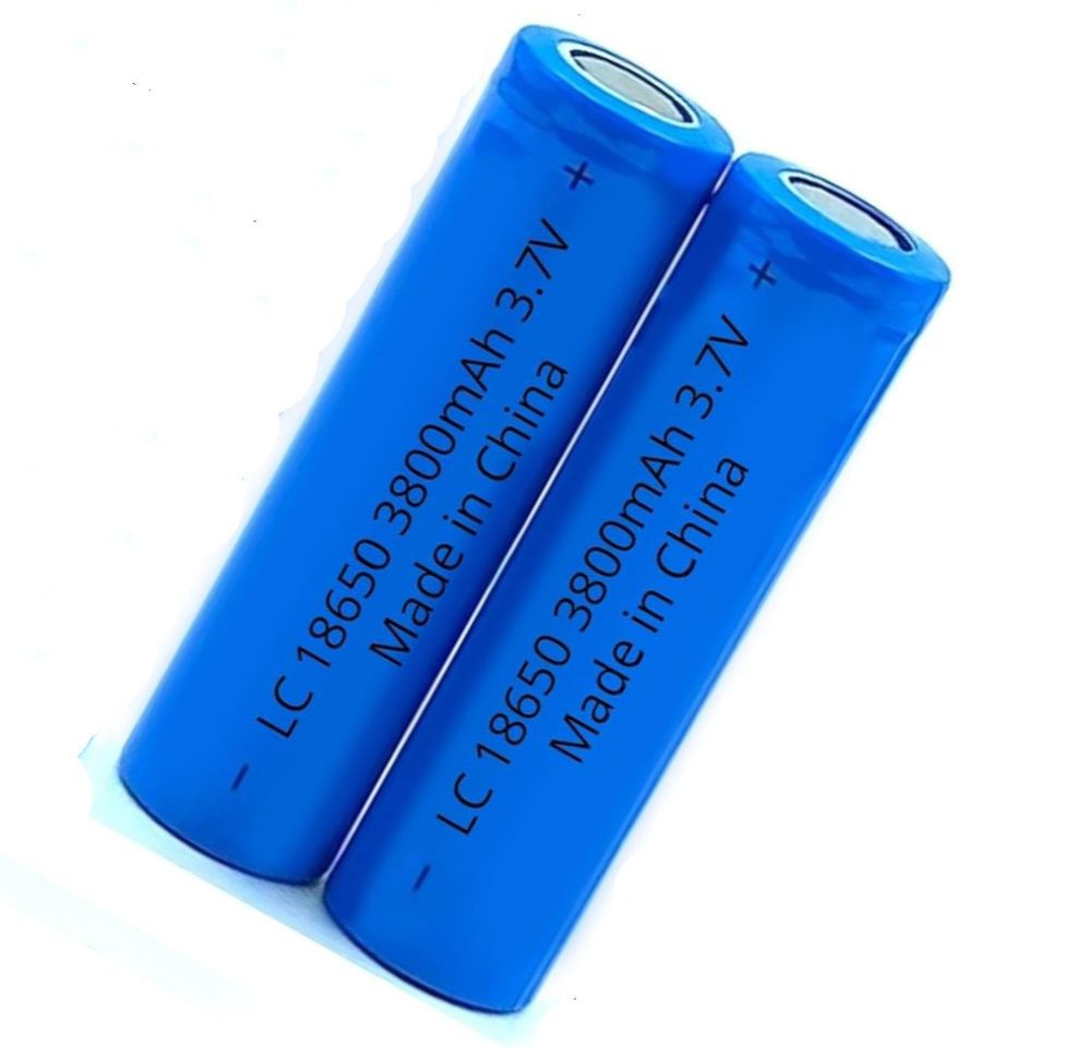 Li-ion 18650 Rechargeable Battery 3800mAh 3.7V