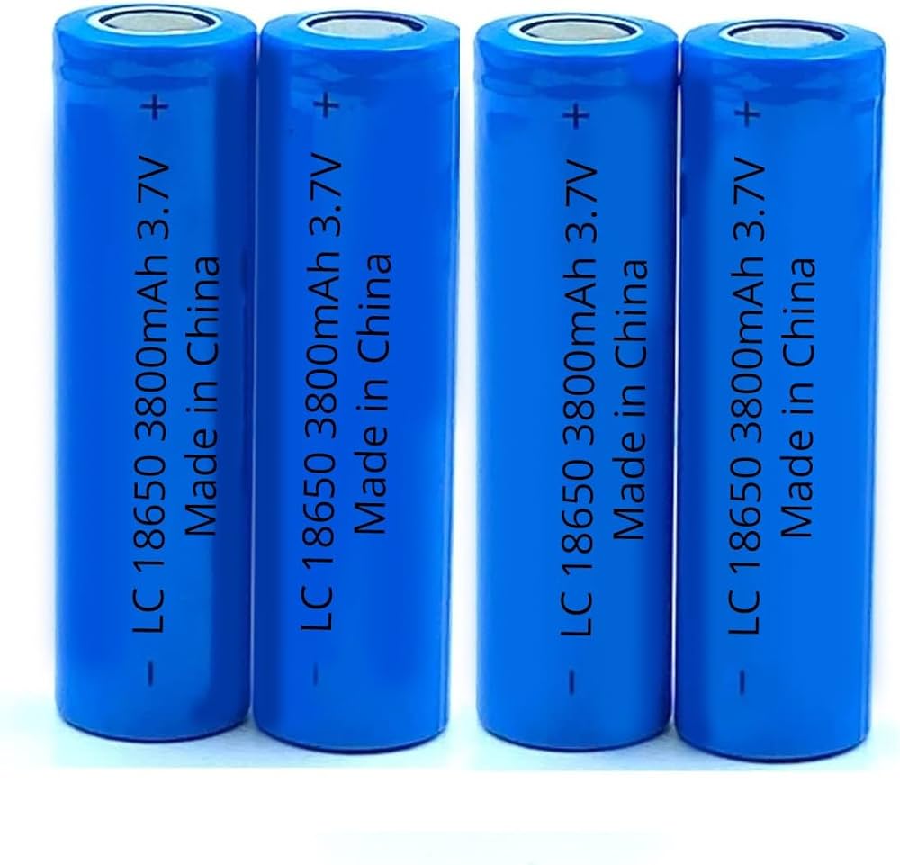 Li-ion 18650 Rechargeable Battery 3800mAh 3.7V