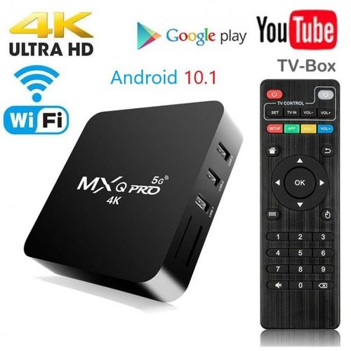 MXQ Pro Android TV Box Full HD 4K Wifi HDMI USB Ports