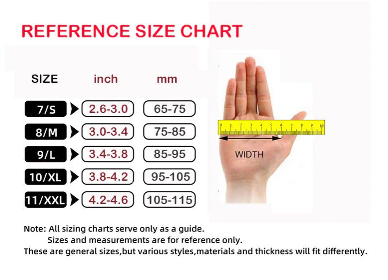 Textured Rubber Industrial Safety Gloves 1Pair