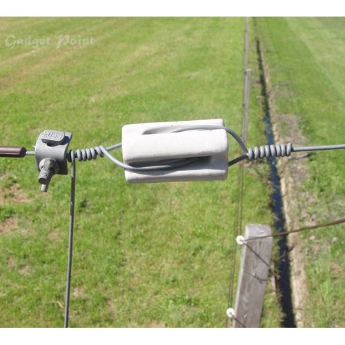 Porcelain Bullnose Electric Fence Insulator Strain Insulator HT Wire Strainer White