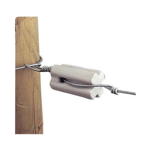 Porcelain Bullnose Electric Fence Insulator Strain Insulator HT Wire Strainer White