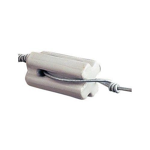 Porcelain Bullnose Electric Fence Insulator Strain Insulator HT Wire Strainer White