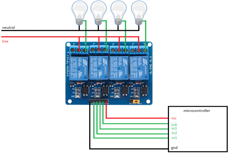 5V Relay Module With Optocoupler For Arduino