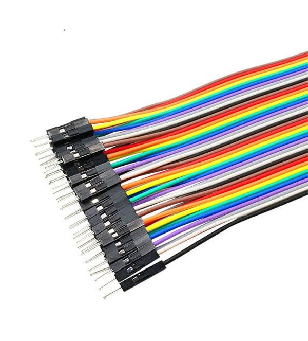 40pcs 20cm Female To Male Jumper Wire Dupont Cable For Arduino ESP32 Raspberry Pi