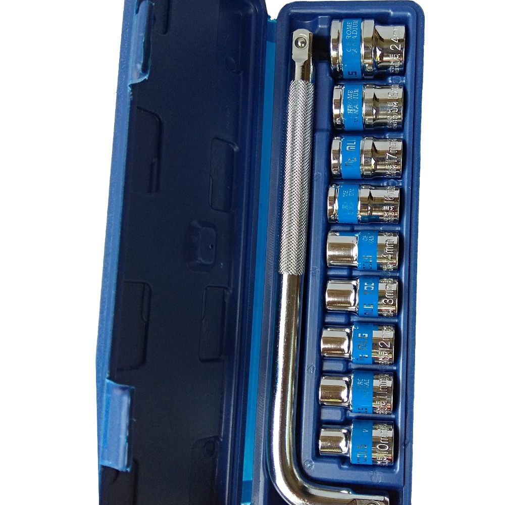 MLG 10 Pcs Box Socket Spanner Set