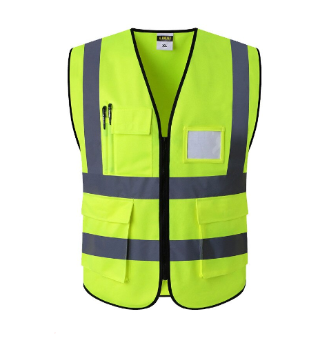 High Visibility Reflective Vest Yellow