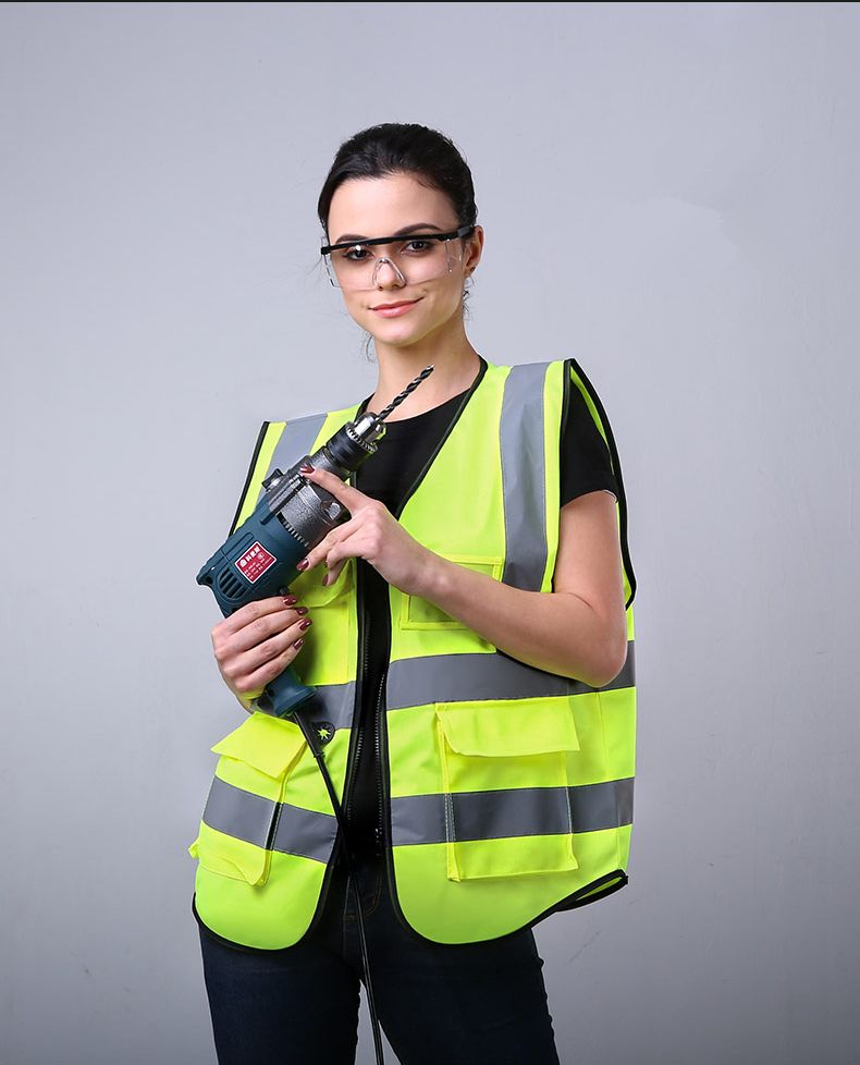 High Visibility Reflective Vest Yellow