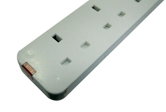 4 Way Socket Power Extension Cable 3M