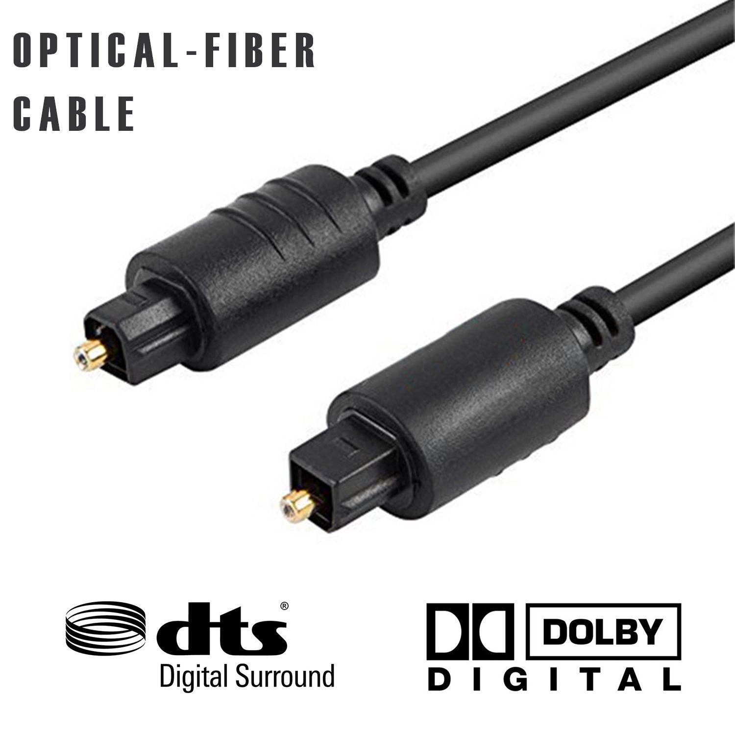 Toslink Digital Audio Optical Fiber Cable