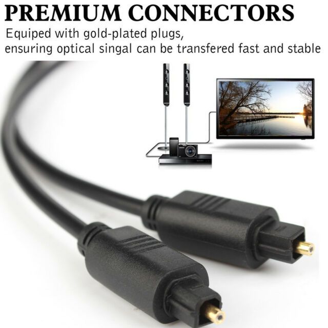 Toslink Digital Audio Optical Fiber Cable