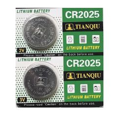Tianqiu CR2025 Lithium Battery Cell Coin Button 5 Pcs