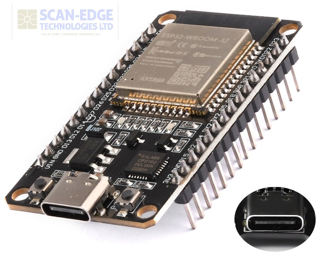 ESP32 Type-C USB CH340C WiFi Bluetooth-Compatible Development Board