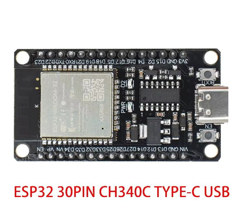 ESP32 Type-C USB CH340C WiFi Bluetooth-Compatible Development Board
