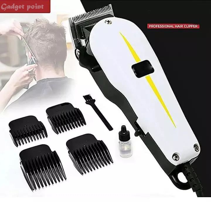 Geemy Professional Corded Hair Clipper Shaving Machine Kinyozi GM-1021