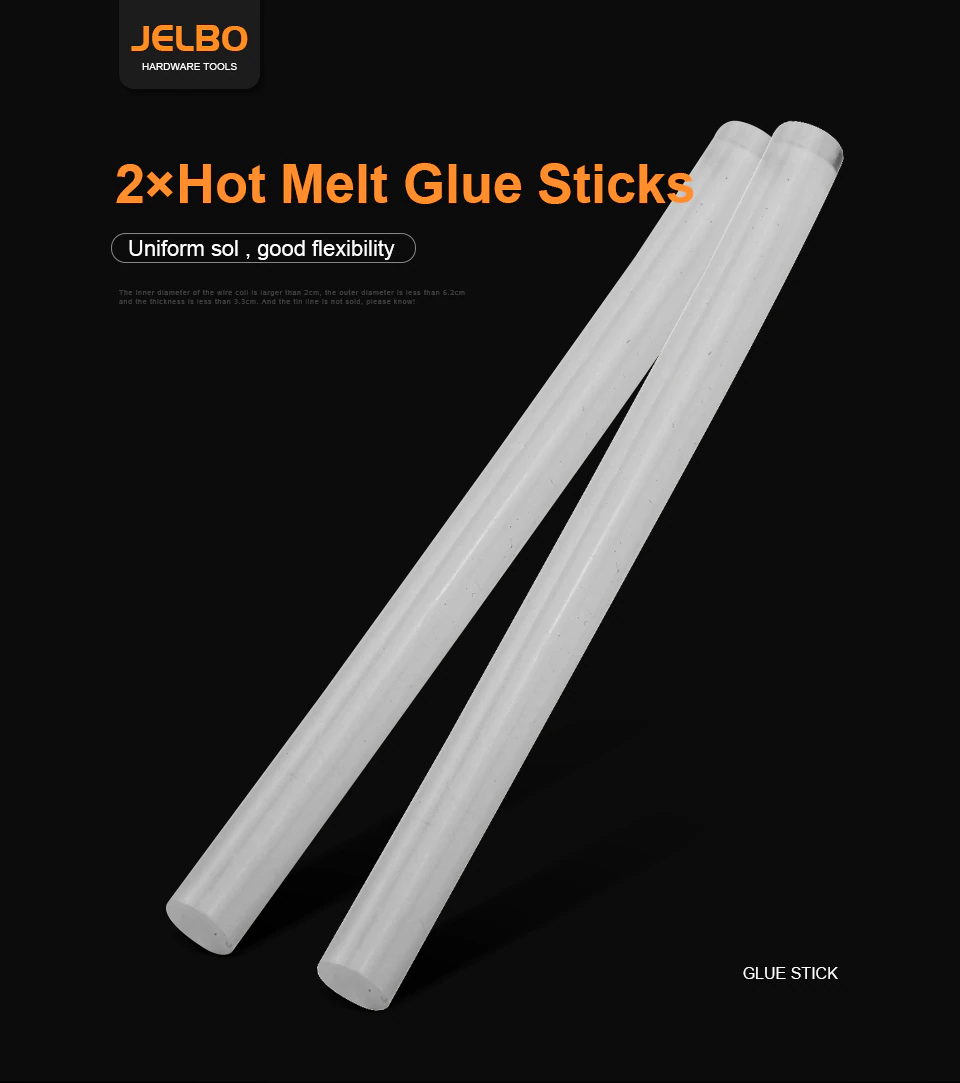Bonding Hot Melt Glue Sticks Regular Size 12mm Diameter 1/2" Diameter and 4" or 10" Long For Arts and Crafts