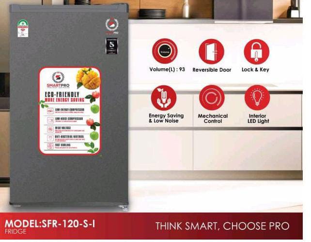 CLEARANCE OFFER Smart Pro 95 litres Single door refrigerator-SFR-120-DT-1
