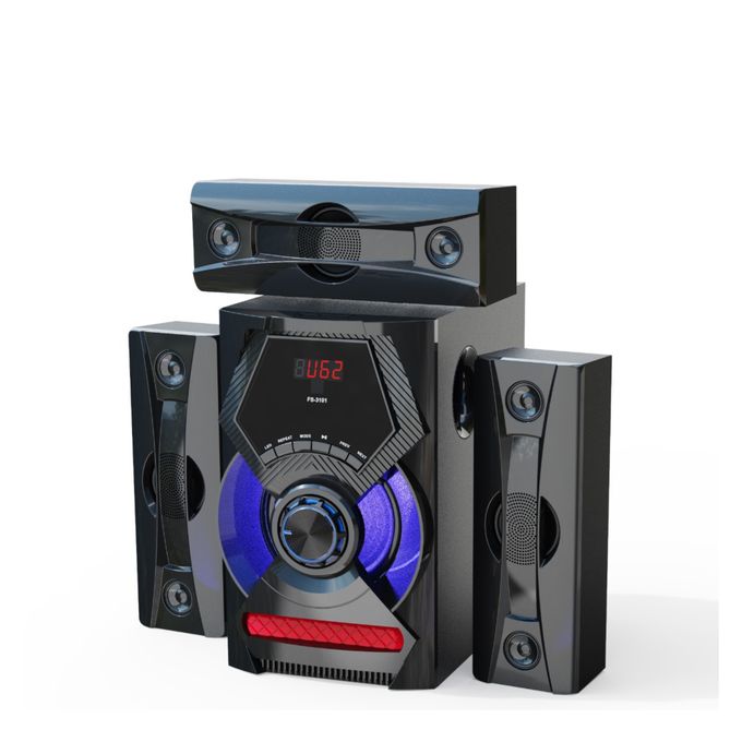 Euroken EK-603 3.1 CHANNEL HIGH QUALITY WOOFER SYSTEM PMPO 20000W & 3 SPEAKERS