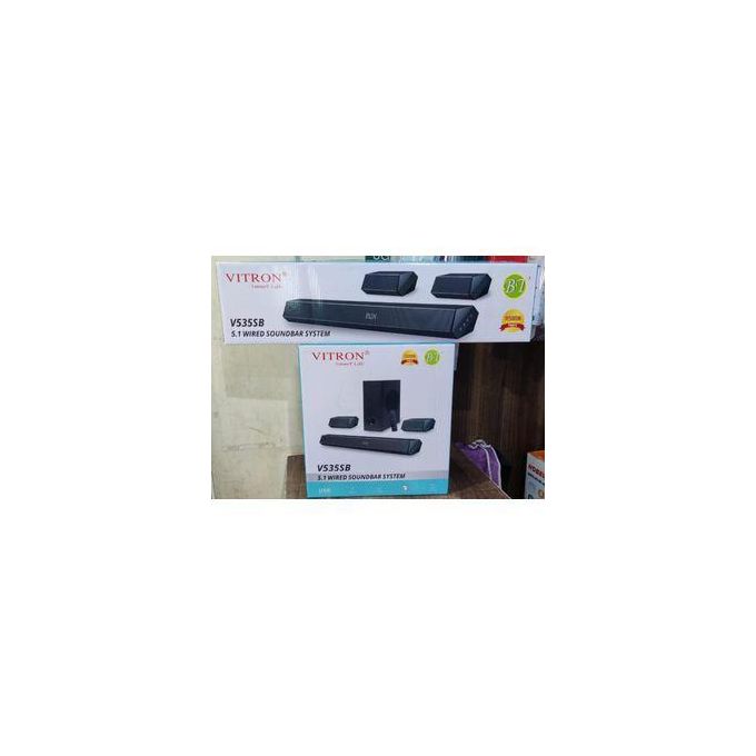 Vitron V535SB 5.1CH WIRED SOUNDBAR SYSTEM 11500W PMPO of RMS power output