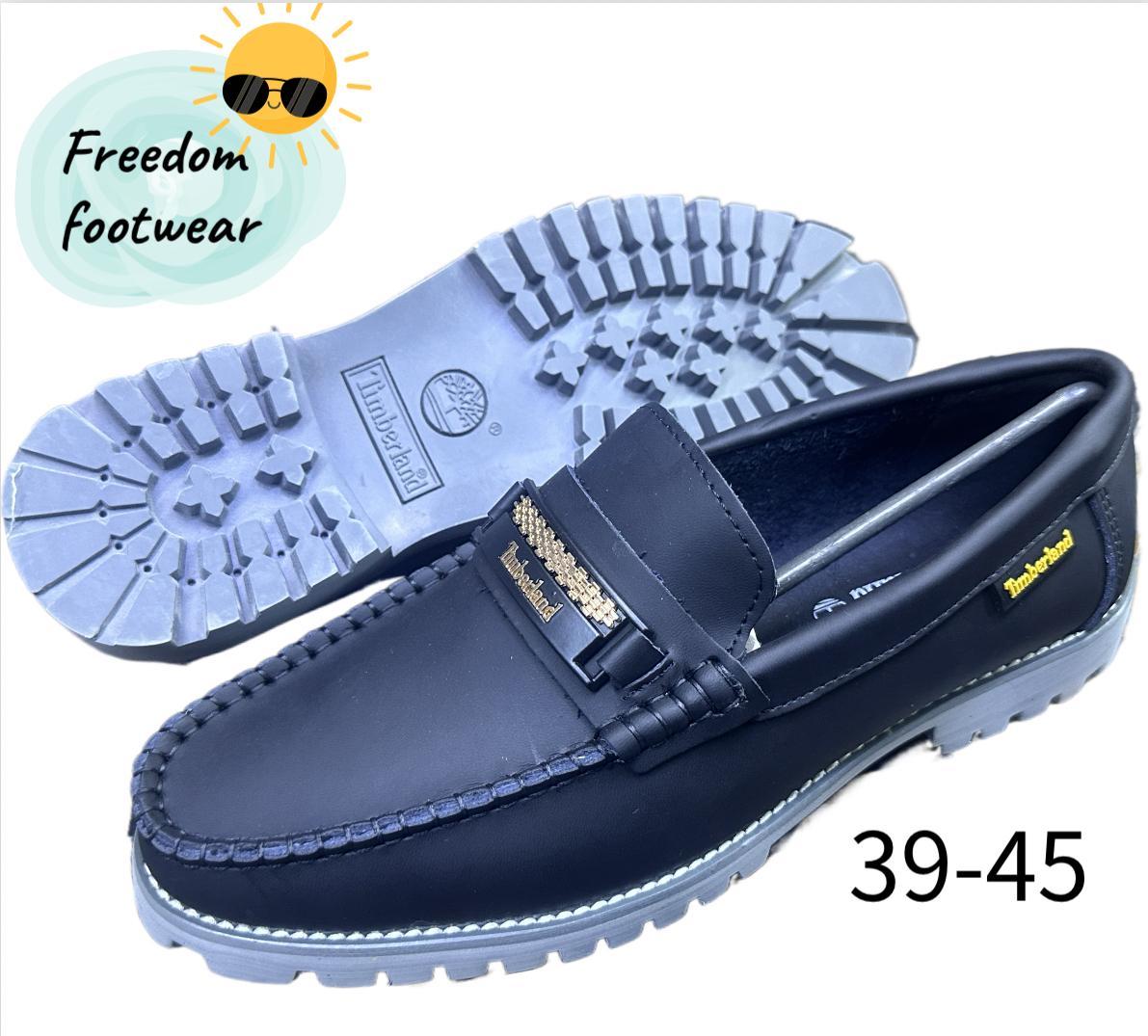 ORIGINAL LEATHER TIMBERLAND CLASSIC LOAFERS, BLACK CASUAL AND OFFICIAL SHOES Black LEATHER (BEST SHOP FOR LOAFERS, OFFICIALS, CASUALS, SNEAKERS)