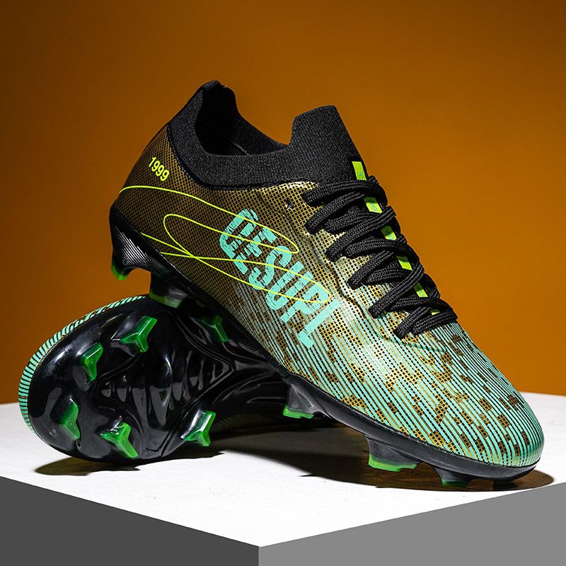 Men Kids Fashion Soccer Shoes Cleats Low-top Team Sports Training FG Firm Comfort Football Shoes Outdoor
