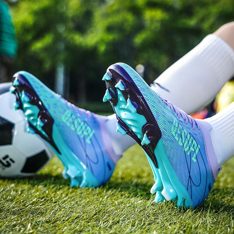 Men Kids Fashion Soccer Shoes Cleats Low-top Team Sports Training FG Firm Comfort Football Shoes Outdoor