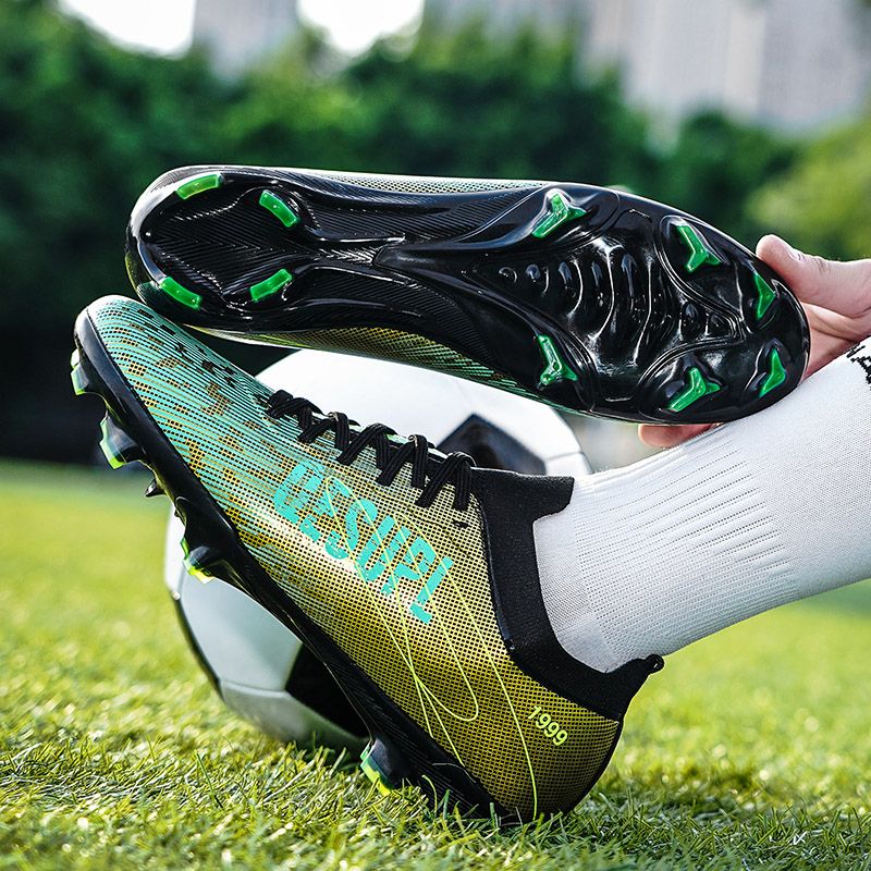 Men Kids Fashion Soccer Shoes Cleats Low-top Team Sports Training FG Firm Comfort Football Shoes Outdoor