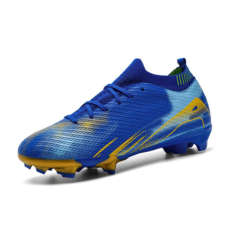 Men Kids Fashion Soccer Shoes Cleats High-top Team Sports Training FG Firm TF Turf Comfort Football Shoes Outdoor