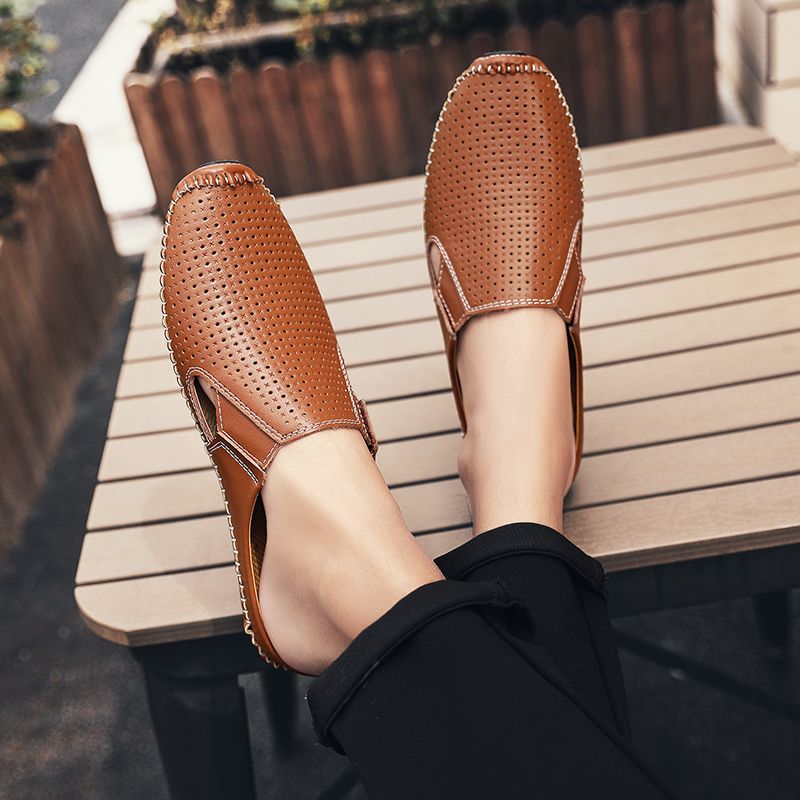 Men Loafers Casual Shoes Slip on Soft Penny Flat Lightweight Comfort Driving Working Boat Shoes