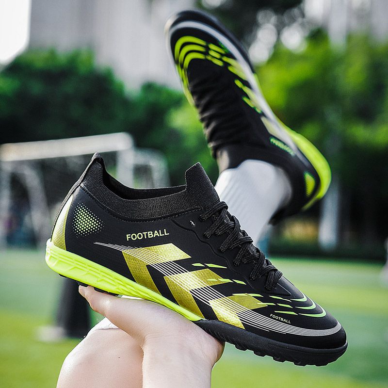 Men Soccer Shoes Kids Boys Cleats Low-top Team Sports Training TF/FG Turf Firm Comfort Football Shoes Outdoor