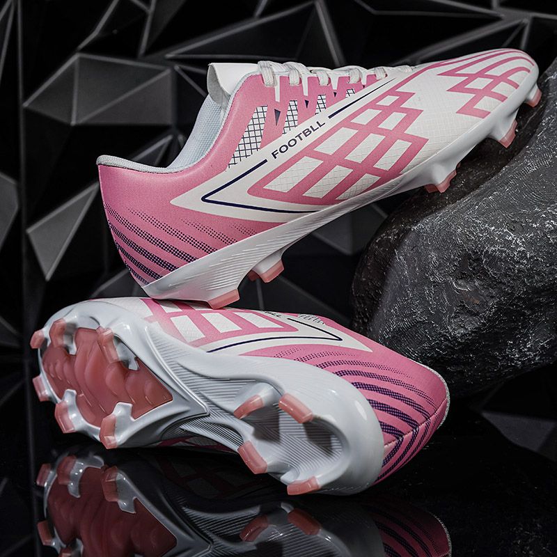 Men Soccer Shoes Kids Boys Cleats Low-top Team Sports Training TF/FG Turf Firm Comfort Football Shoes Outdoor
