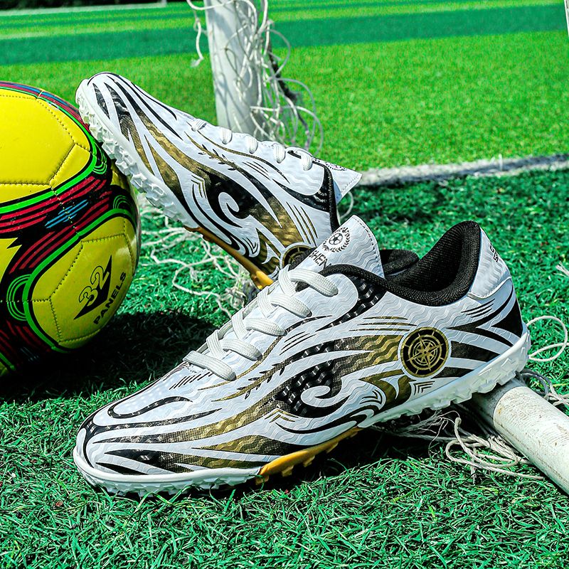 Kids Boys Men Soccer Shoes Cleats Low-top Team Sports Training TF/FG Turf Firm Comfort Football Shoes Outdoor