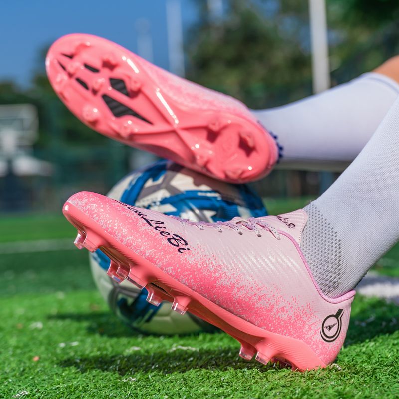 Men Soccer Shoes Kids Boys  Cleats Low-top Team Sports Training TF/FG Turf Firm Comfort Football Shoes Outdoor