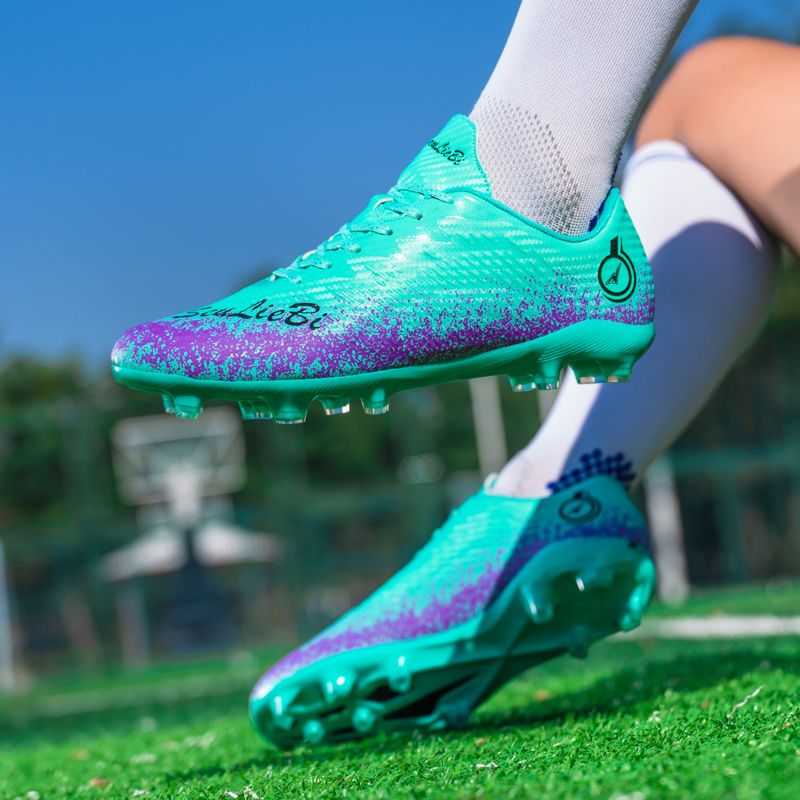 Men Soccer Shoes Kids Boys  Cleats Low-top Team Sports Training TF/FG Turf Firm Comfort Football Shoes Outdoor