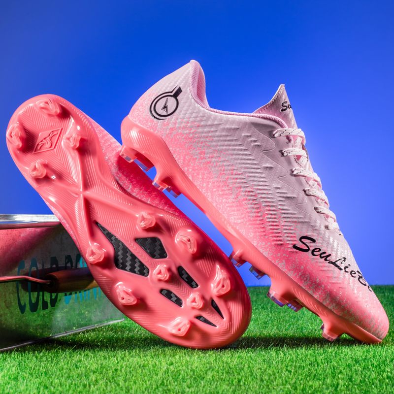 Men Soccer Shoes Kids Boys  Cleats Low-top Team Sports Training TF/FG Turf Firm Comfort Football Shoes Outdoor