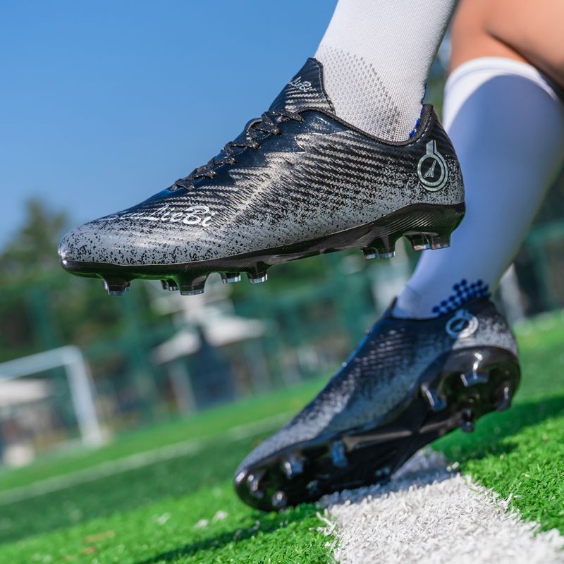Men Soccer Shoes Kids Boys  Cleats Low-top Team Sports Training TF/FG Turf Firm Comfort Football Shoes Outdoor