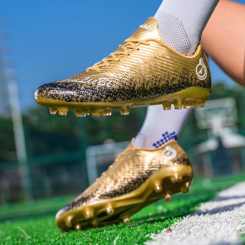 Men Soccer Shoes Kids Boys  Cleats Low-top Team Sports Training TF/FG Turf Firm Comfort Football Shoes Outdoor