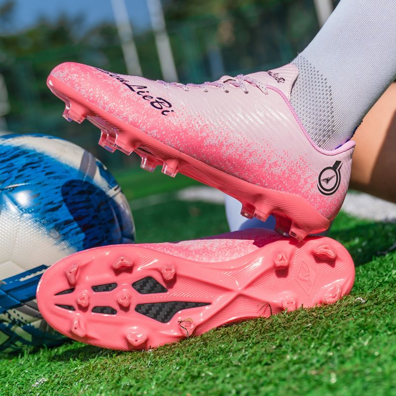 Men Soccer Shoes Kids Boys  Cleats Low-top Team Sports Training TF/FG Turf Firm Comfort Football Shoes Outdoor