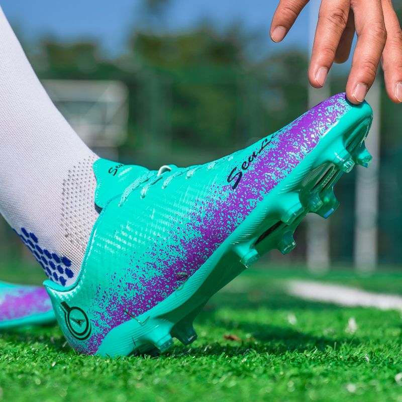 Men Soccer Shoes Kids Boys  Cleats Low-top Team Sports Training TF/FG Turf Firm Comfort Football Shoes Outdoor