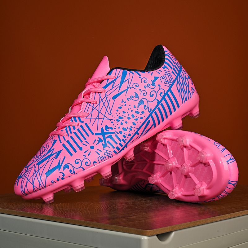 Men Soccer Shoes Kids Boys  Cleats Low-top Team Sports Training TF/FG Turf Firm Comfort Football Shoes Outdoor